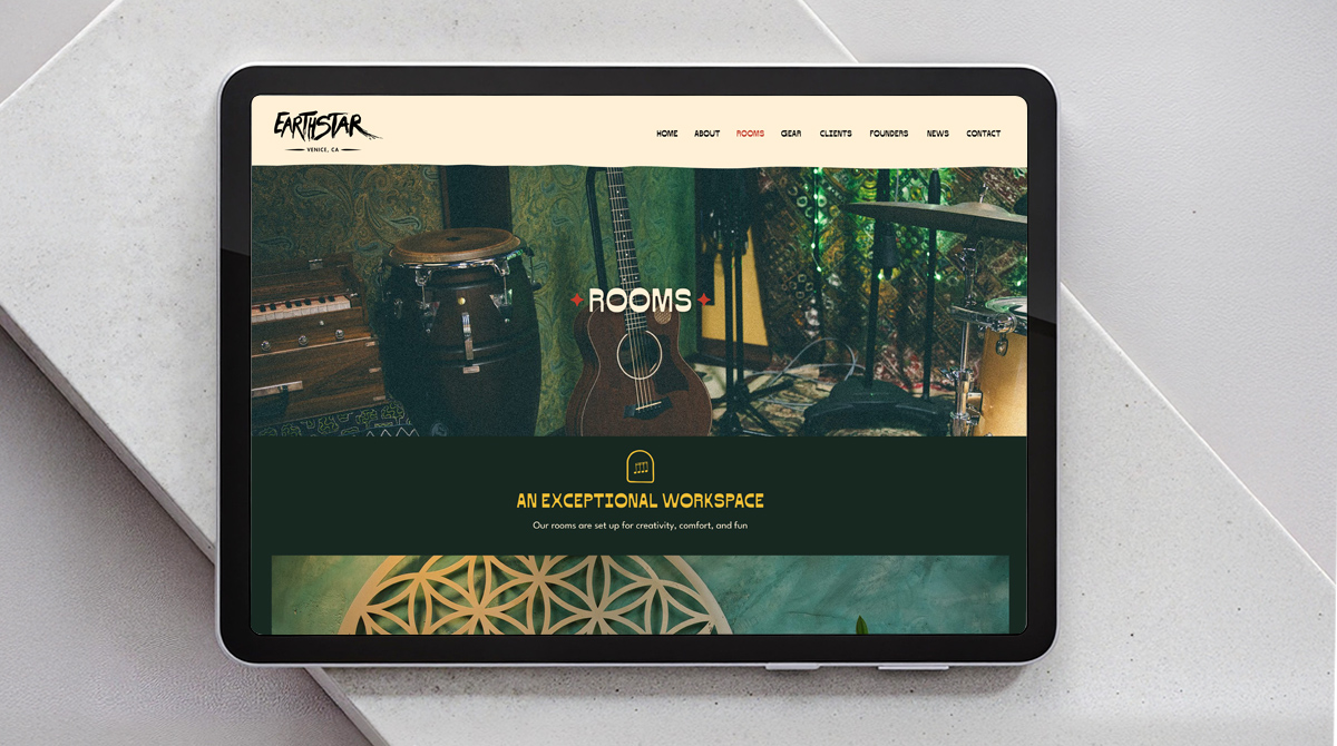 Earthstar-website-mockup-01 Earthstar Studios Venice website mockup